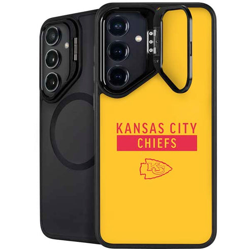 NFL Kansas City Chiefs Yellow Performance Series Galaxy S24 Kickstand Case