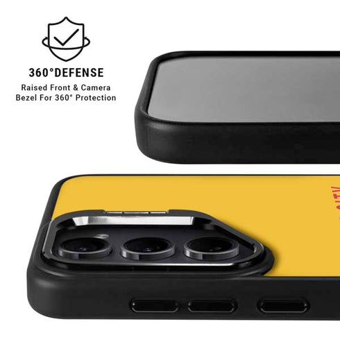 NFL Kansas City Chiefs Yellow Performance Series Galaxy S25 Kickstand Case