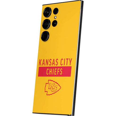NFL Kansas City Chiefs Yellow Performance Series Galaxy S24 Ultra Skin