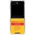 NFL Kansas City Chiefs Yellow Performance Series Galaxy Z Flip6 Clear Case