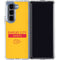 NFL Kansas City Chiefs Yellow Performance Series Galaxy Z Fold5 5G Clear Case