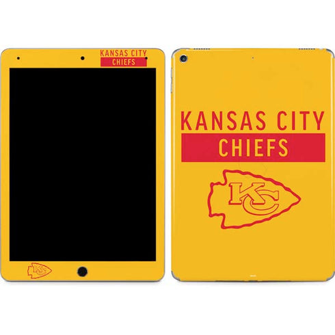 NFL Kansas City Chiefs Yellow Performance Series iPad Skins