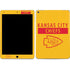 NFL Kansas City Chiefs Yellow Performance Series iPad Skins