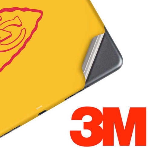NFL Kansas City Chiefs Yellow Performance Series iPad Skins
