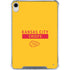 NFL Kansas City Chiefs Yellow Performance Series iPad 11th Gen (2025) Clear Case