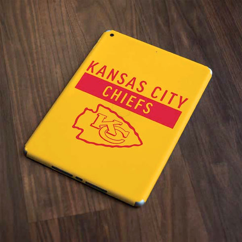 NFL Kansas City Chiefs Yellow Performance Series Apple iPad Skin