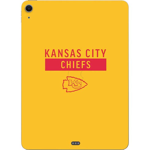 NFL Kansas City Chiefs Yellow Performance Series Apple iPad Air Skin