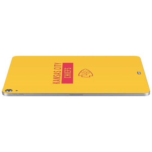 NFL Kansas City Chiefs Yellow Performance Series Apple iPad Air Skin