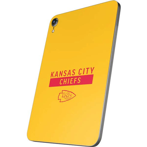 NFL Kansas City Chiefs Yellow Performance Series Apple iPad Mini Skin