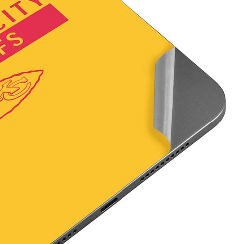 NFL Kansas City Chiefs Yellow Performance Series Apple iPad Mini Skin