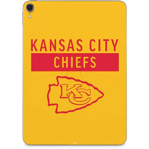 NFL Kansas City Chiefs Yellow Performance Series Apple iPad Pro Skin