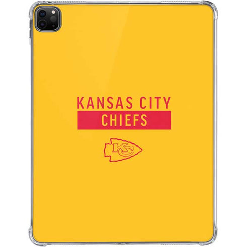 NFL Kansas City Chiefs Yellow Performance Series iPad Pro 11in (2024) Clear Case