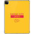 NFL Kansas City Chiefs Yellow Performance Series iPad Pro 11in (2024) Clear Case