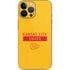 NFL Kansas City Chiefs Yellow Performance Series iPhone 15 Pro Max Skin