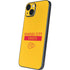 NFL Kansas City Chiefs Yellow Performance Series iPhone 15 Skin