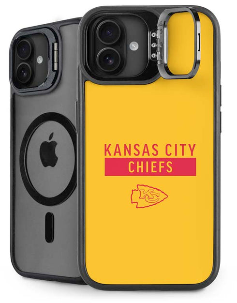 NFL Kansas City Chiefs Yellow Performance Series iPhone 16 Plus Kickstand Case