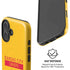NFL Kansas City Chiefs Yellow Performance Series iPhone 16 Plus Magsafe Impact Case