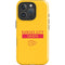 NFL Kansas City Chiefs Yellow Performance Series iPhone 16 Pro Impact Case