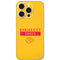 NFL Kansas City Chiefs Yellow Performance Series iPhone 16 Pro Skin