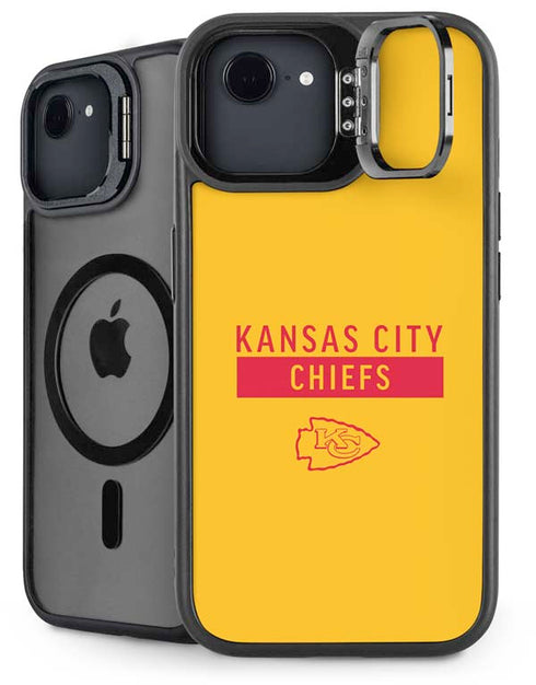 NFL Kansas City Chiefs Yellow Performance Series iPhone 16e Kickstand Case