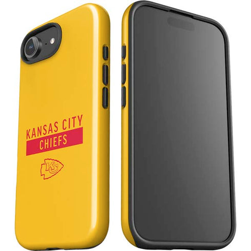 NFL Kansas City Chiefs Yellow Performance Series iPhone 16e Impact Case