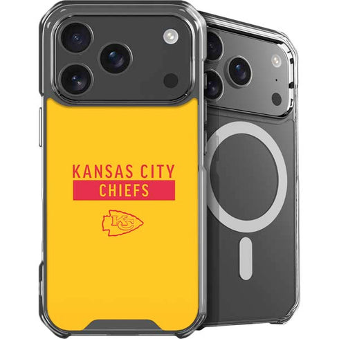 NFL Kansas City Chiefs Yellow Performance Series iPhone 18 Pro MagSafe Case