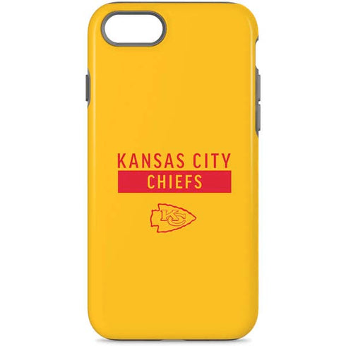 NFL Kansas City Chiefs Yellow Performance Series iPhone Cases