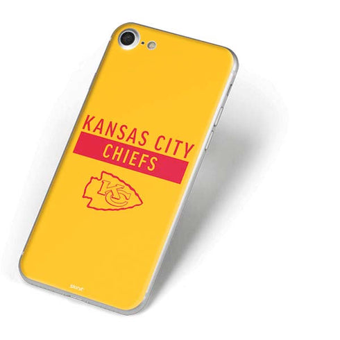 NFL Kansas City Chiefs Yellow Performance Series iPhone 8 Skin