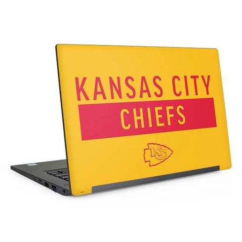 NFL Kansas City Chiefs Yellow Performance Series Dell Latitude Skin