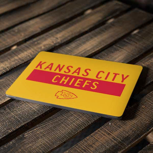 NFL Kansas City Chiefs Yellow Performance Series Apple MacBook Air Skin