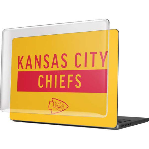 NFL Kansas City Chiefs Yellow Performance Series MacBook Pro 14in (2021-24) Case plus Skin