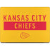 NFL Kansas City Chiefs Yellow Performance Series Apple MacBook Pro 14-inch Skin
