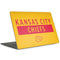 NFL Kansas City Chiefs Yellow Performance Series MacBook Skins