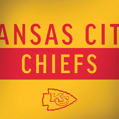 NFL Kansas City Chiefs Yellow Performance Series MacBook Skins