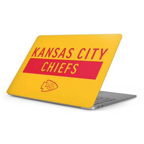 NFL Kansas City Chiefs Yellow Performance Series Apple MacBook Pro 16-inch Skin
