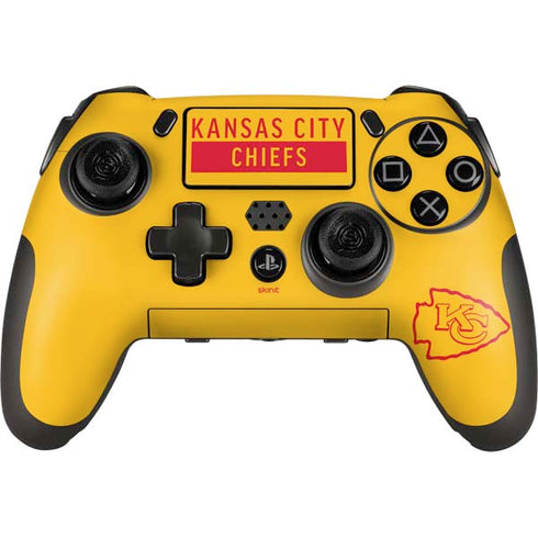 NFL Kansas City Chiefs Yellow Performance Series PlayStation Scuf Vantage 2 Controller Skin