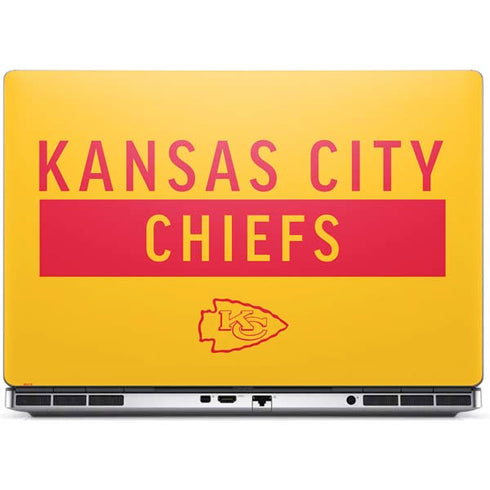 NFL Kansas City Chiefs Yellow Performance Series Dell Precision Skin