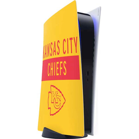 NFL Kansas City Chiefs Yellow Performance Series PlayStation PS5 Skins