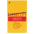 NFL Kansas City Chiefs Yellow Performance Series PS5 Slim Digital Edition Console Skin