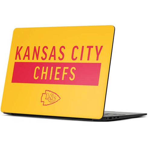 NFL Kansas City Chiefs Yellow Performance Series Surface Laptop 7 13.8in Skin