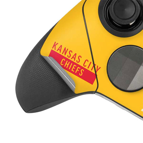 NFL Kansas City Chiefs Yellow Performance Series Xbox Elite Wireless Controller Series 2 Skin