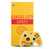NFL Kansas City Chiefs Yellow Performance Series Xbox Series X Skins