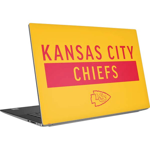 NFL Kansas City Chiefs Yellow Performance Series Dell XPS Skin