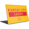 NFL Kansas City Chiefs Yellow Performance Series Dell XPS Skin