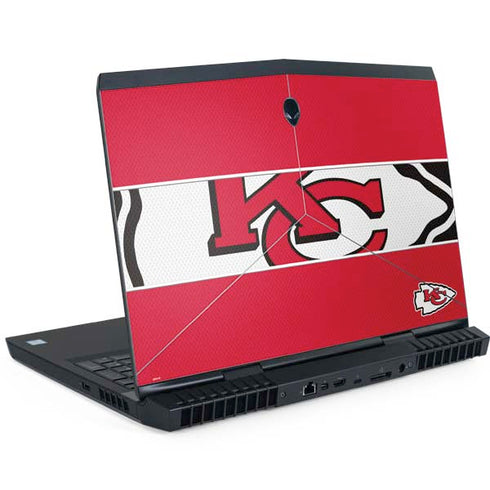 NFL Kansas City Chiefs Zone Block Dell Alienware Skin