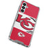 NFL Kansas City Chiefs Zone Block Galaxy A16 5G Clear Case