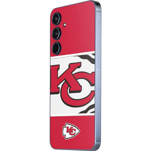 NFL Kansas City Chiefs Zone Block Galaxy A35 5G Skin