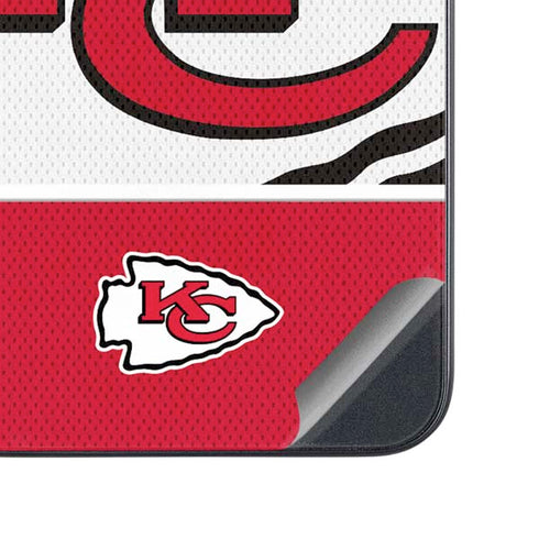 NFL Kansas City Chiefs Zone Block Galaxy A54 5G Skin
