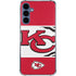 NFL Kansas City Chiefs Zone Block Galaxy A55 5G Clear Case