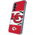 NFL Kansas City Chiefs Zone Block Galaxy A55 5G Clear Case